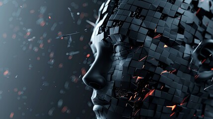 artificial intelligence robotic concept