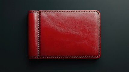 Red Leather Wallet