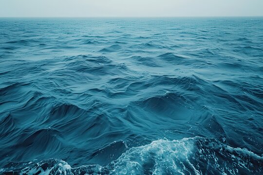 Motivation Quote. Inspire with a Powerful Message on Blue Ocean Background