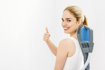 SIS therapy for muscle relaxation. Using electromagnetic super inductive system to recover from...