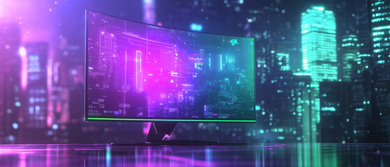 Obraz premium holographic