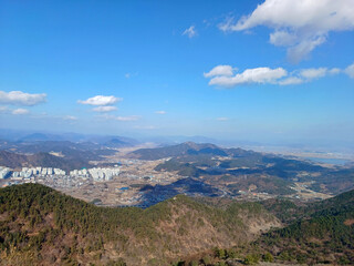 KOREA fantastic, beautiful, amzing mountain and sky view