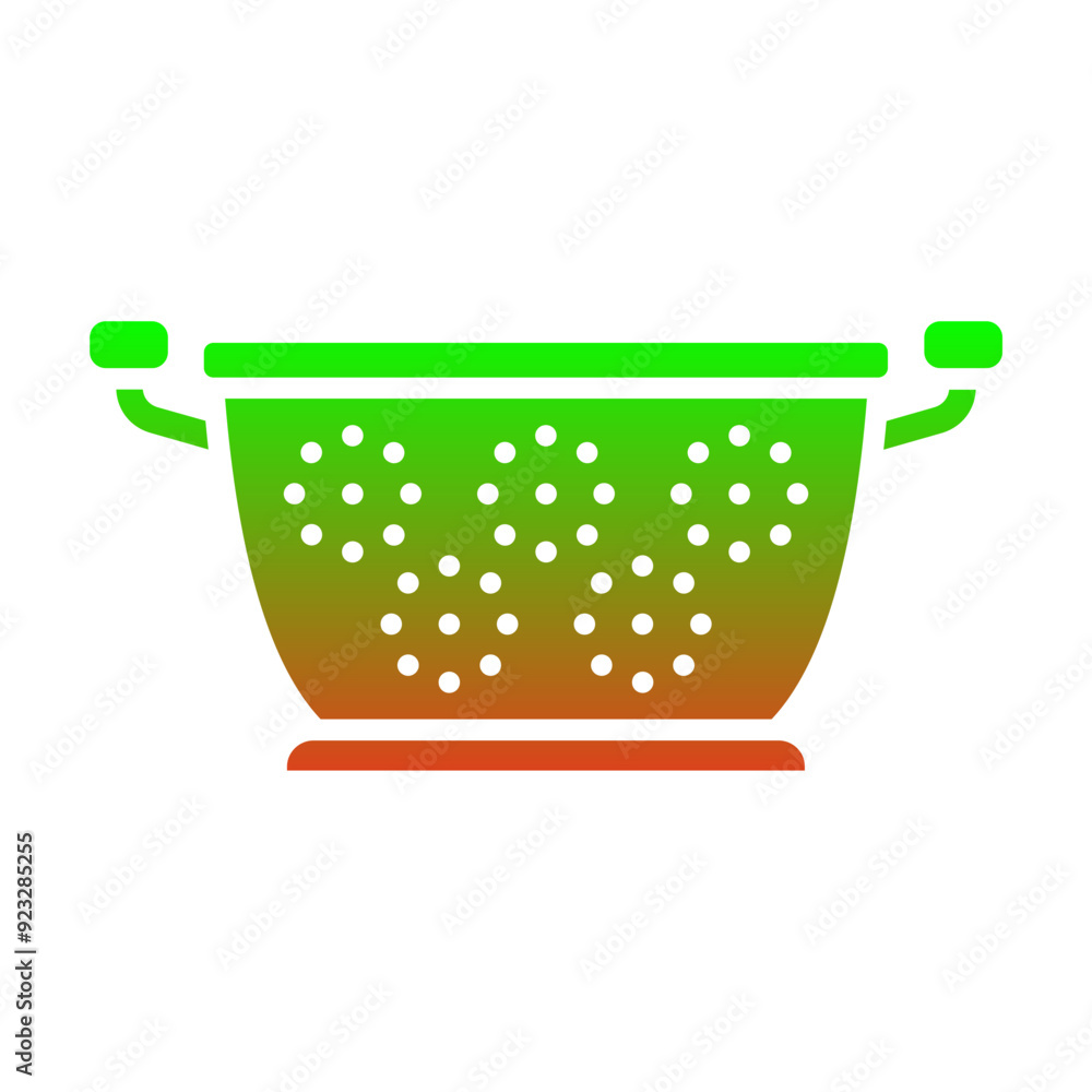 Wall mural Colander Icon