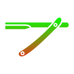 Obraz premium Razor blade Icon