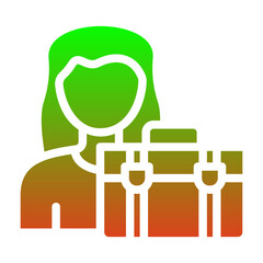 Obraz premium Self employed Icon