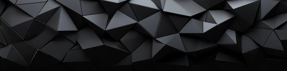 Dark grey triangle pattern background