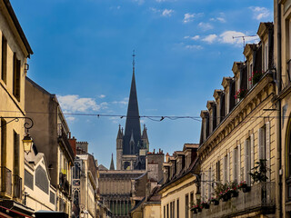 Fototapeta premium Traditional Cathedral building in Dijon, France