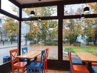 coffee shop, autumn, silence, calm, coffee, interior