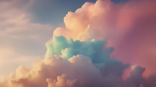 cloud rainbow various sky col lively background cloud rainbow various sky col lively background sky rainbow air abstract art atmosphere beautiful beauty blue bright cheerful
