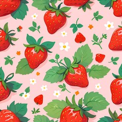 Sweet Strawberry Pattern