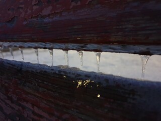 icicle in abstraction