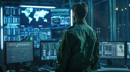 The military command center