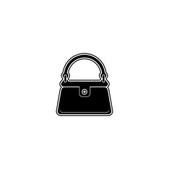 Women handbag icon isolated on transparent background