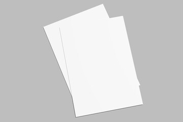 A4 Flyer Blank Mockup