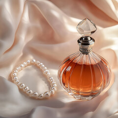 Luxurious Fragrance with Pearls for Glamorous Touch.Opulent Fragrance Featuring Pearl Embellishments.
