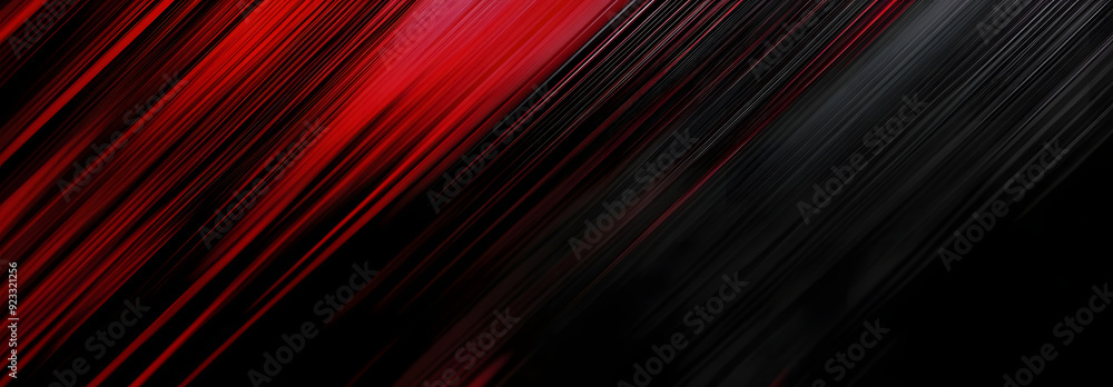 Poster abstract red and black are light pattern with the gradient is the with floor wall metal texture soft