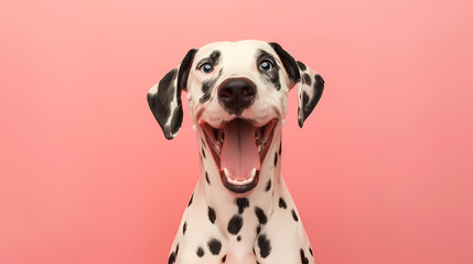 Dalmatian's happy moments