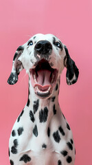 Dalmatian's happy moments