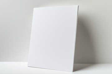 Blank A4 Paper Mockup on Isolated Background created with Generative AI