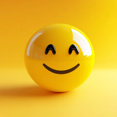 Fototapeta premium 3d smiley face