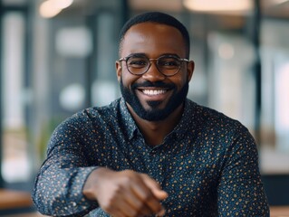 Business Professional Smiling at the Camera