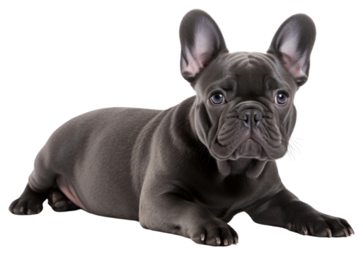 PNG French bulldog animal mammal pet.