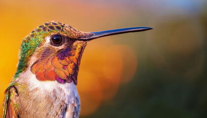 Close-Up of a Hummingbird