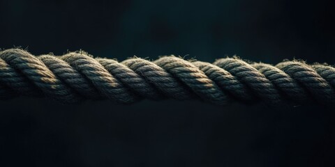 Rope Entanglement - Close-up Texture Image for Microstock