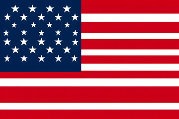 Fototapeta premium Illustration of the USA national flag