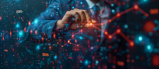 New perspectives and business growth on New Year 2025 is coming