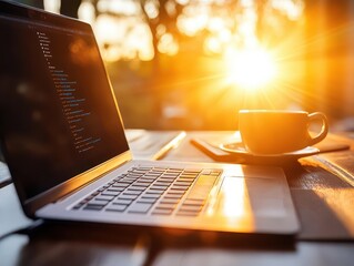 Remote work setups, vibrant flexibility, digital productivity, modern lifestyle