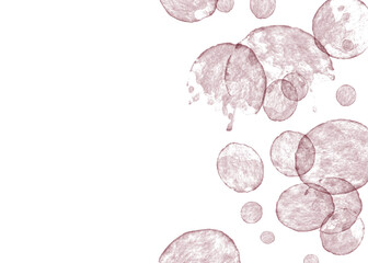 Watercolor stains. Watercolor picture with stains and watercolor stains. Can be used for printing and interior design