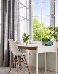 Obraz premium minimalist room interior with a simple but elegant design. generative ai