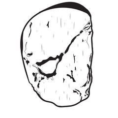 steak icon, beef steak, isolated meat icon