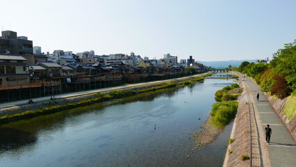 People and best locations of Kyoto (Japan)