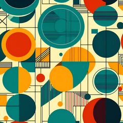seamless pattern with circles