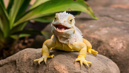 cute baby iguana