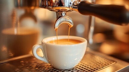 The espresso coffee machine