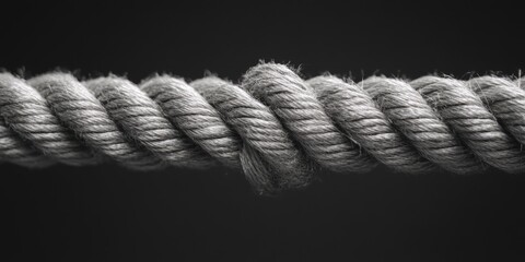 Tight Rope with Knot