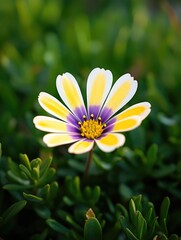 Obraz premium Vibrant Wildflower Amidst Greenery