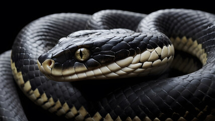 Fototapeta premium close up of a snake