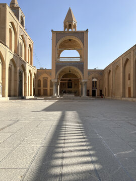 Glockenturm im armenischen Viertel Dschulfa, Vank Kathedrale, Isfahan, Iran, 2022