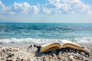 Relaxing summer read by the sea
