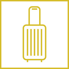 Obraz premium Luggage icon Design
