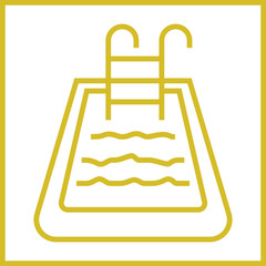Poolside icon Design