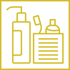 Toiletries icon Design