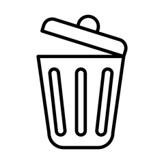 Recycling Bin line icon