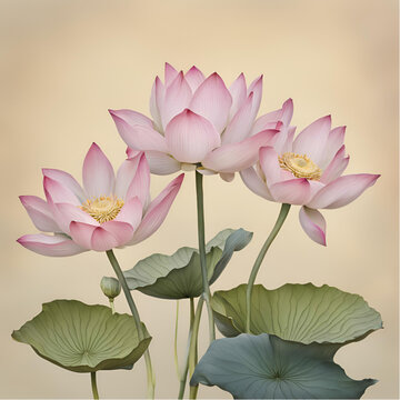 The Graceful Pink Lotus &ndash; A Symbol of Beauty and Spiritual Awakening.