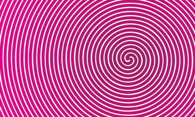 Abstract background of concentric circles in pink colors. Vector illustration.