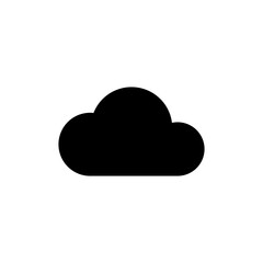 Cloud icon logo design. cloud sign and symbol